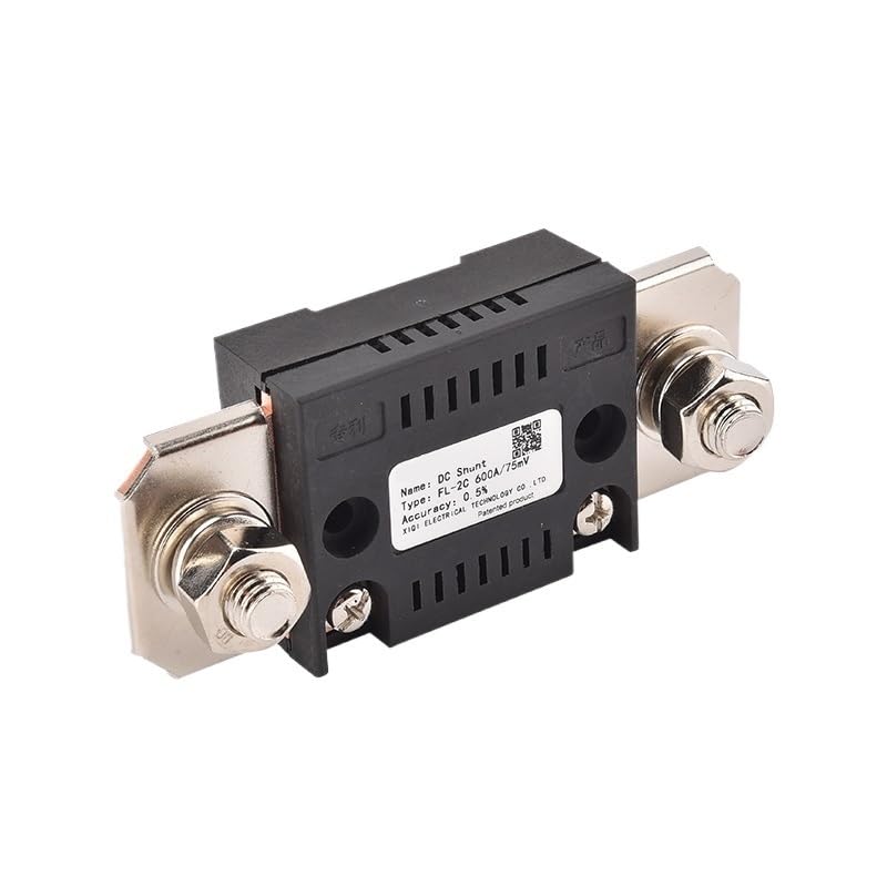 FL-2C Shunt 10A 20A 50A 100A 150A 200A 300A 400A 500A 600A 750A 75mV DC Manufacturer with Base Ammeter Current Shunt Resistor(20A)