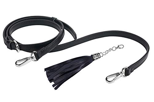 Image of LIVE UP Full Grain Purse Strap Genuine Leather Replacement for Cross Body Bag Handbags