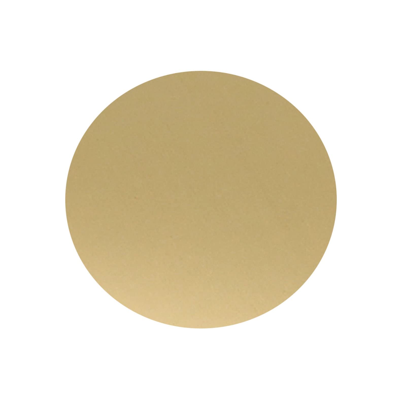 Konsilsa Round Brass Sheet,Brass Disc Round Plate Sheet Metal Sheets Plates (Color : 3mm, Size : Diameter 60mm (10pcs))
