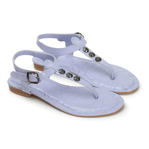 Image of ELLE womens Fashionable Backstrap Comfortable Flats for Daily Use I Work Use I Casual Use I Party Use I El-js-wn-33 Flat Sandal
