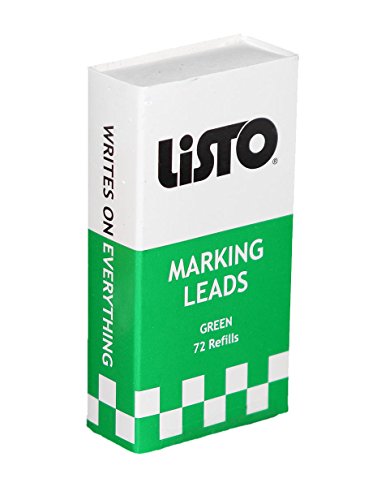 Listo 162 Marking Pencils Refill, Box of 72, Grease Pencils China Marking Pencils Wax Pencils (Color: Green)