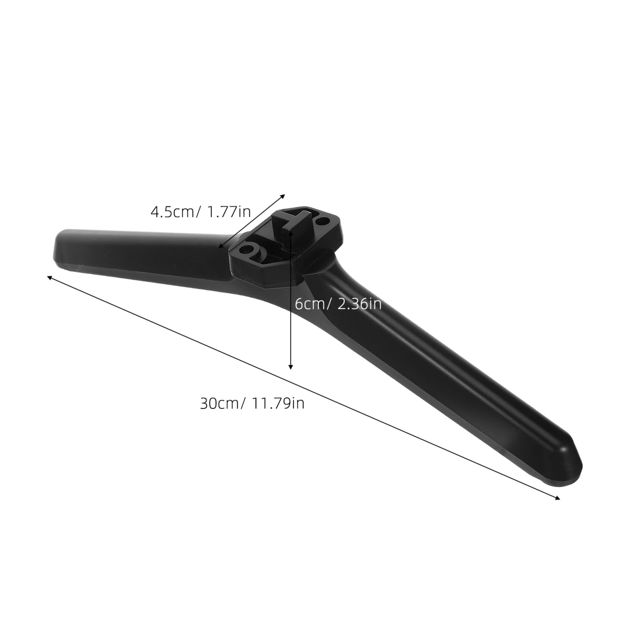 Healeved 1 par de patas de soporte de TV compatibles con Hisense 49/50/55/65 pulgadas, soporte de repuesto para televisores de pantalla plana