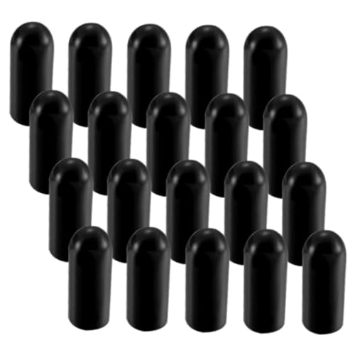 KALLORY 20Pcs Portable Plastic Airbrush Bottle Caps Nozzle Tip for Easy Use and Prevention of Clogging for Various Painting Needs and Airbrush Accessories
