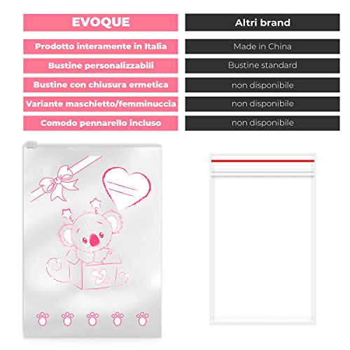 Bustine Corredino Neonato Ospedale - 12 Sacchetti