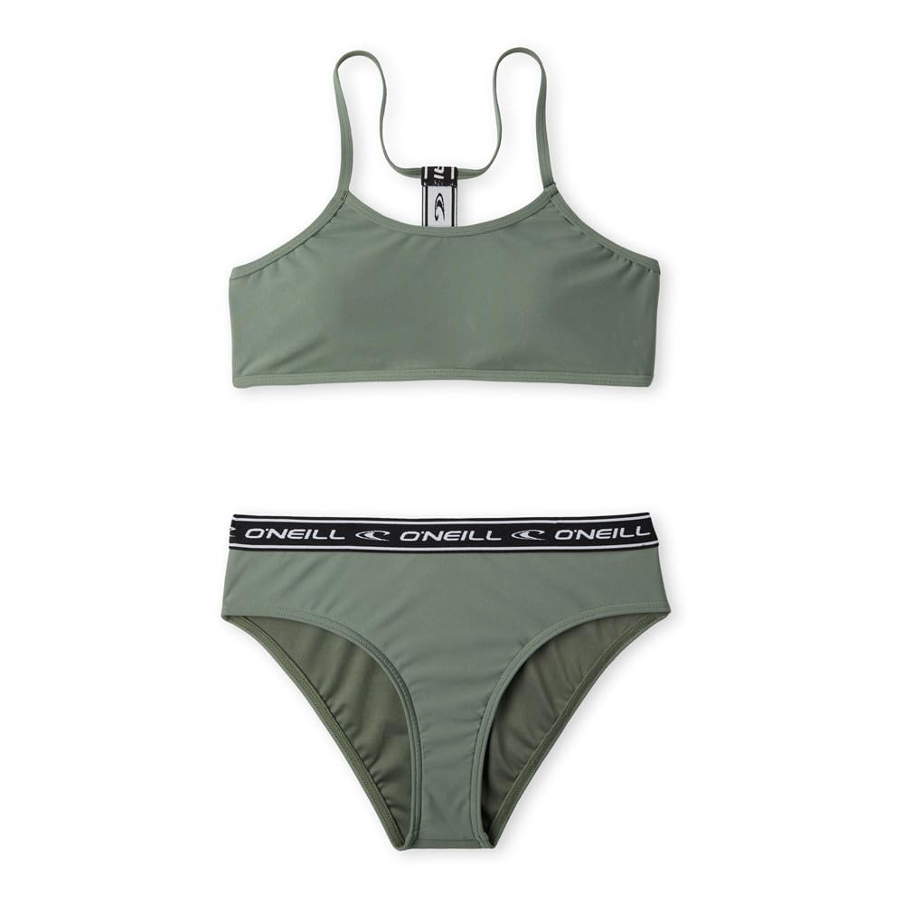 O'Neill Sportclub - Bañador de 2 piezas, color caqui