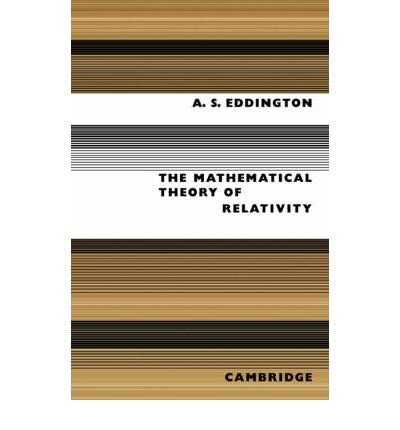The Mathematical Theory of Relativity B008KUJTWC Book Cover