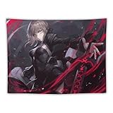 壁タペストリー 可愛いアニメ柄 アルトリア・ペンドラゴン FGO 布ポスター 壁掛け タペストリー 大判 【雰囲気転換 背景 多機能】 室内装飾 装飾アート 模様替え モダン 装飾用品 寝室 ホームインテリア マンションの飾り小物 窓カーテン 使いやすい 30"x40"