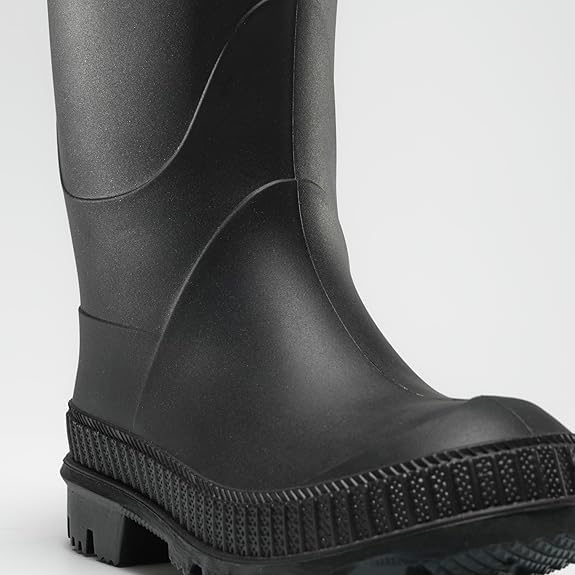 Kamik Kids Stomp Waterproof Rain Boots,Black,4 - Image 5