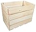 Produktbild sunnypillow Natur Holzkisten 25 x 40 x 30 cm Massive Weinkisten in vielen Farben zur Auswahl Holz Kisten Obstkisten Apfelkisten, holzregal.
