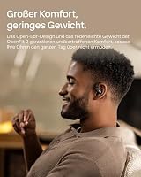 SHOKZ OpenFit 2 Open-Ear-Kopfhörer mit Ohrbügel, 48 Std. Akku,Schwarz – Ansicht 5