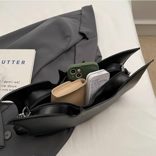 Halloween Purses for Women Novelty Bat Shaped Crossbody Shoulder Bags with Strap Stylish Retro Festival Handbag4