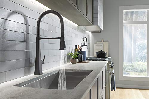 Kohler K-22060-Bl Graze Kitchen Sink Faucet, Matte Black 3.3 Ounces #TOP5