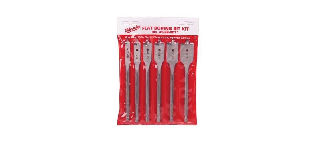 Milwaukee Schlagbohrer-Bits – 6 Stück, 1/4 Zoll Sechskant, Magnetisch