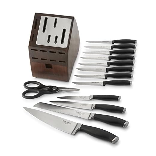Calphalon Contemporary Self-Sharpening 14 Piece Cutlery Knife Block Set with SharpIN Technology