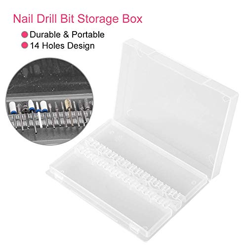 Organizador para puntas de taladro de uñas TOPINCN miniatura 6
