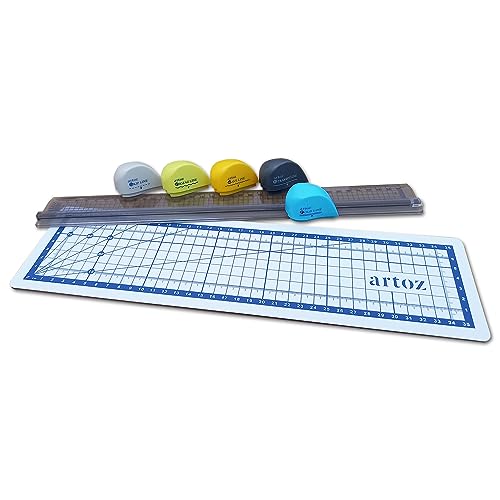 Set à couper de 7 pièces pour réussir toutes vos coupes droites et vagues