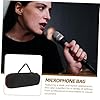 Warmhm Portable Microphone Storage Bag Zipper Shockproof Case for Dynamic Microphones Mic Holder for Wireless Equipment #1