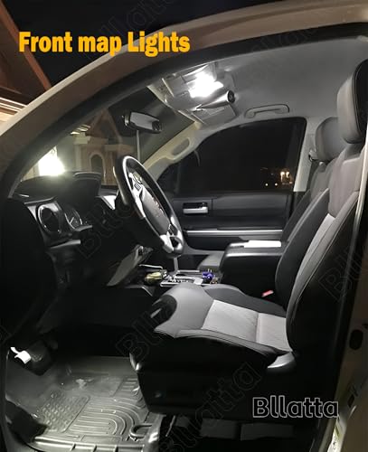 Kit de luz interior LED 18 piezas Blanco 6000K para Toyota Tundra miniatura 5