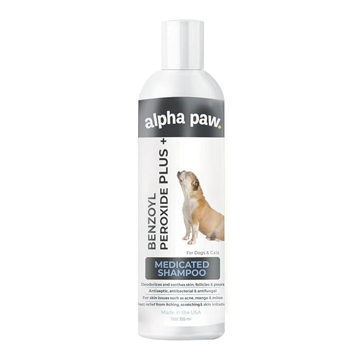Buy Advanced+ Benzoyl Peroxide Flea Shampoo for Dogs and Cats