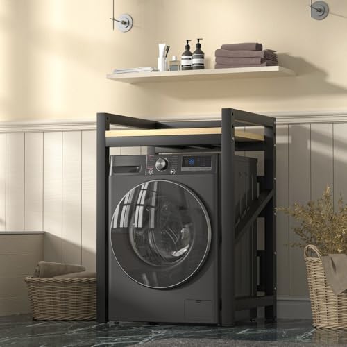 Support réglable pour machine à laver idéal pour salle de bain