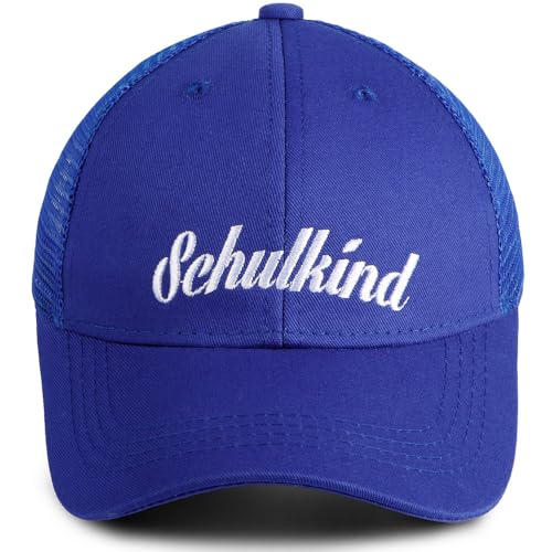 teokyat Geschenk Einschulung Junge/Mädchen - Schulkind 2025 Junge, Geschenke zur Einschulung Outfit, Blauer Hut für Outdoor-Schulanfang Jungen