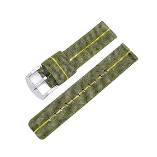[X] iCXgbv Fit For Samsung Galaxy Watch 42mm 20mm 22mmGalaxy 3 41mm 46mm Active 2 Ή For Gear For Amazfit Bip ohΉ(Green ye