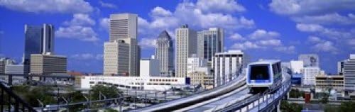 Posterazzi Metro Mover Shuttle Miami Florida USA - Póster (36 x 12) disponible en Yaxa Colombia