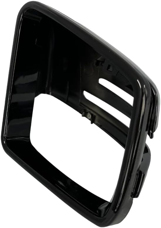 #25 8th Gear Black Right Passenger Side Mirror Cover Compatible with Mercedes GL350 GL450 GL500 GL550 GL63 AMG 2010 2011 2012 2013 2014 2015 2016 GL 350 GL 450 GL 500 GL 550 GL 63