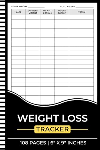 Weight Loss Tracker: Daily Log Book to Record Your Body...