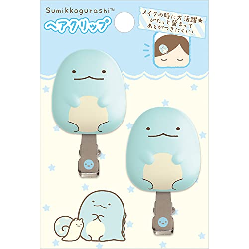 すみっコぐらし ヘアクリップ とかげ FE32105