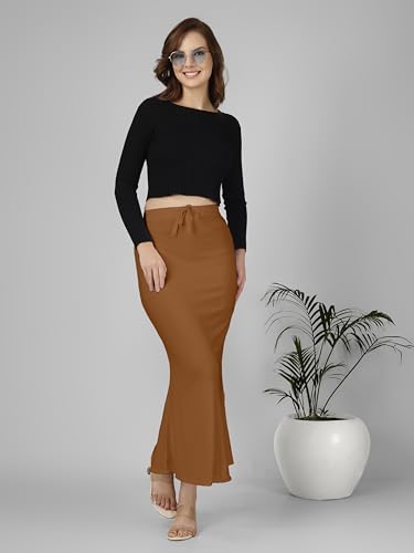 Image of Nexsus Stretchable Saree Shapewear | Petticoat for Women | Cotton Blended | Skirts for Women | Shape Wear Dress for Saree | Available in 80+ Colors and Plus Sizes