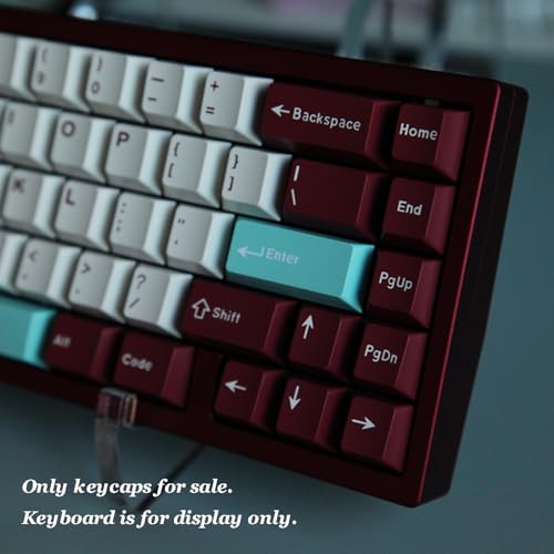Image of surmen Classic Cherry Profile Keycaps Set, 170 Keys PBT Double Shot Gaming Keyboard Replacement Keys for Multi-Size Mechanical Keyboard Cherry Yaoye