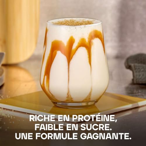 Bulk Protéine Whey en Poudre, 1 kg, 33 Portions, Riche en protéines, Absorption rapide, Chocolat Blanc Caramel, 5 g d'acides aminés à chaîne ramifiée (BCAA) par portion, l'emballage peut varier – Image 6