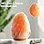 FANHAO Himalayan Salt Lamp 16 Colors, Natural Crystal Salt Rock Lamp Hand Carved Night Lights, USB Salt Crystal Lamp Remote Control for Meditation, Home Décor & Gifts