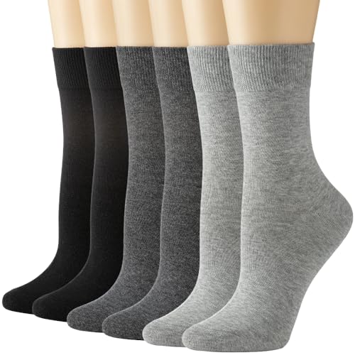 Image of Losa Kute Womens Crew Socks For Women Size 7-9 Women's Cotton Sock