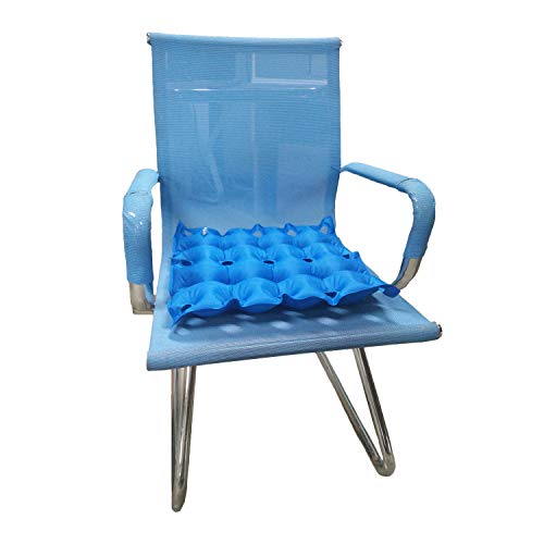 Lixiongbao Air Inflatable Seat Wheelchair Cushion Makes Any Seat Comfortable, Unique Adjustable Firmness & Easy Inflation For Travel, Pressure Point Pain Relief For Wheelchair Car Office #TOP5