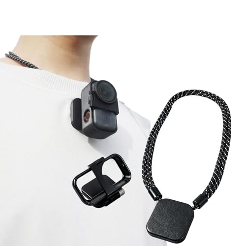 For DJI Osmo Nano用 ネックレス式マウント カメラ磁気ネックマウント 50g超軽量 首掛け 磁気吸引 安定性 角度調整可能 携帯便利 落下防止 Vlog・旅行・釣りの記録 for DJI Osmo Nano用 アクセサリー