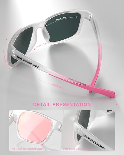 Image of Polarized Running Sunglasses Womens Mens Sun Glasses for Fishing Golf UV400