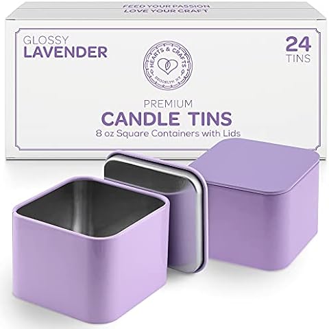 Hearts & Crafts 8 oz Candle Tins Cover