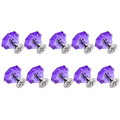 ZYHA Tirador de Puerta, Pomos de Cajón, Morado Ampliamente Utilizado para Cajones de Oficina, Cajones de Casa, Armarios, Armarios de Cocina