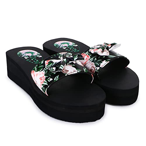 Image of BestWomen Slipper Stylish Comfortable Lightweight Soft Flaxsible Casual Flip Flop /Girls fancy chappal BZ1-P2 018
