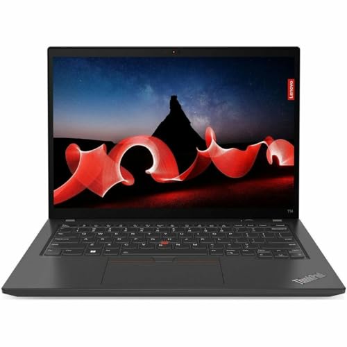 Image of Lenovo ThinkPad T14 Gen 4 21K30004US 14 inch Notebook - WUXGA - 1920 x 1200 - AMD Ryzen 5 PRO 7540U Hexa-core (6 Core) 3.20 GHz - 16 GB Total RAM - 16 GB On-Board Memory - 256 GB SSD - Thunder Black
