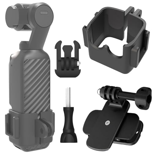 DJI Osmo Pocket 4/ Pocket 3 �Ή� �}�E���g �o�b�N�p�b�N�N���b�v �g���A�_�v�^�[ �J�����Œ�t���[���A�_�v�^�[ �R�[���h�V���[�}�E���g�t��