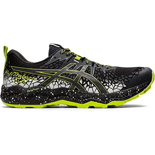 Asics Mens Fujitrabuco Lyte Running Shoe, Black/Graphite Grey, 41.5 EU