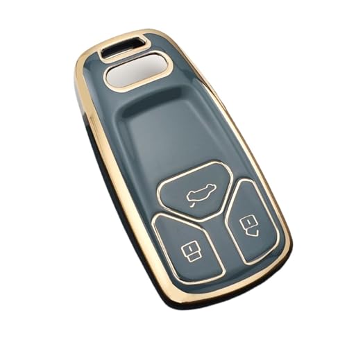 Housse de protection pour clé voiture TPU Audi A4 Q7 Q5 TT A3 accessoire auto