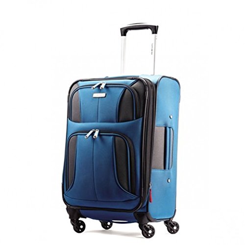 Samsonite Aspire XLite Softside Expandable Luggage with Spinner Wheels, Blue Dream, Carry-On 20-Inch