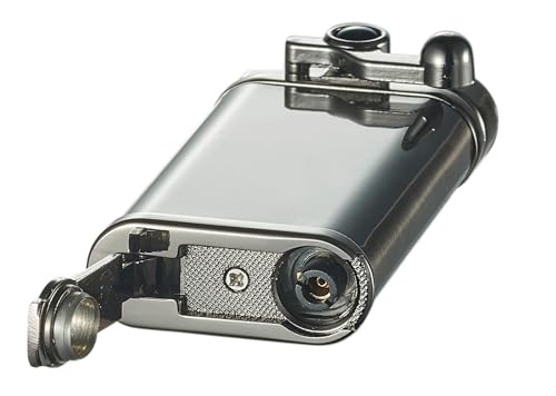 Encendedor Visol Gunther una llama Gunmetal miniatura 7