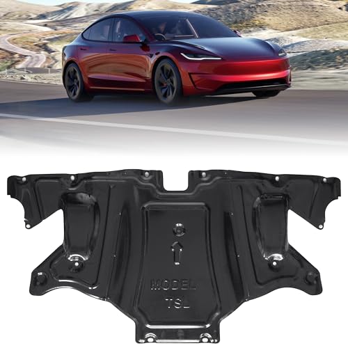 POKIAUTO Rear Skid Plate for Tesla Model 3 / Model Y Accessories