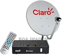 Kit Antena Parabólica Claro tv+Receptor Digital Claro SD