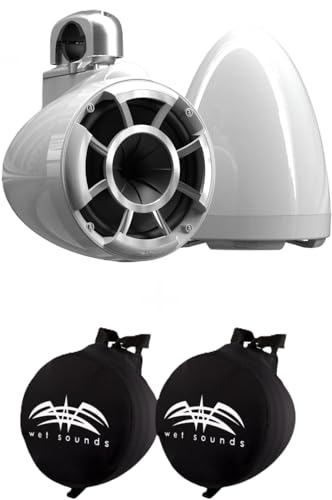 wet sounds REV8™ White V2 Revolution Series 8" White Tower